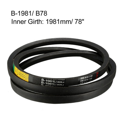 Harfington Drive V-Belts Inner Girth Industrial Rubber Transmission Belt