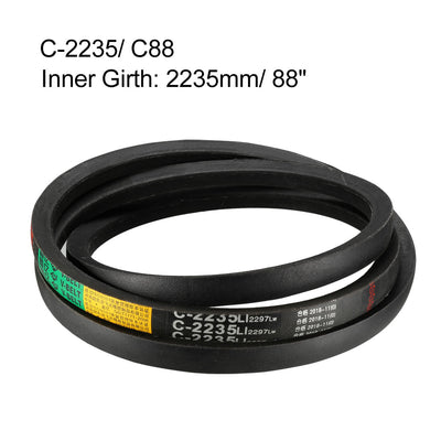 Harfington Drive V-Belts Inner Girth Industrial Rubber Transmission Belts