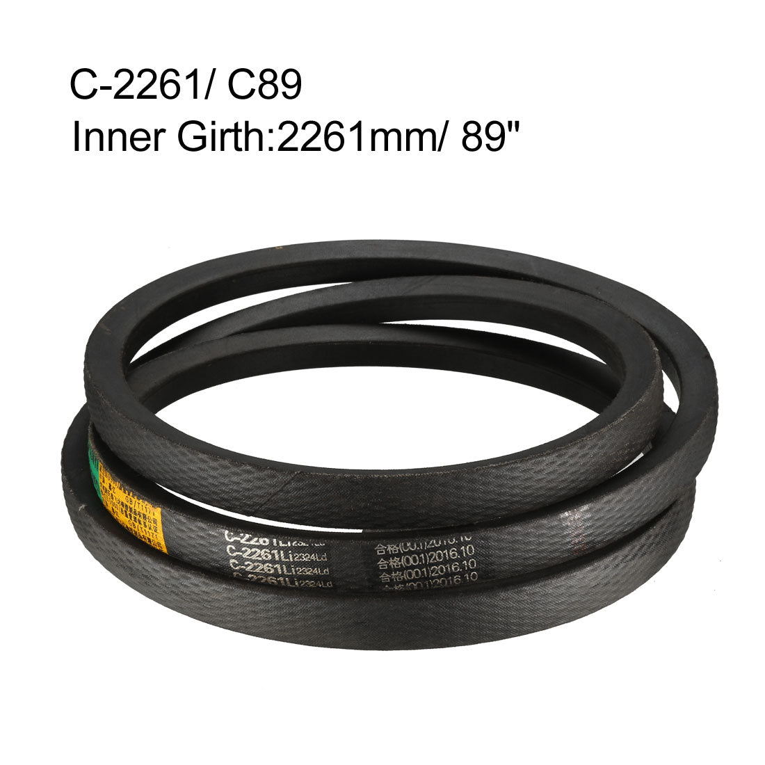 Harfington Drive V-Belts Inner Girth Industrial Rubber Transmission Belts