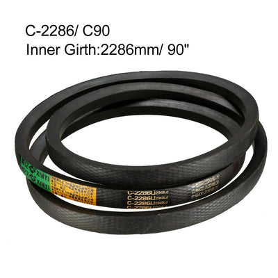 Harfington Drive V-Belts Inner Girth Industrial Rubber Transmission Belts