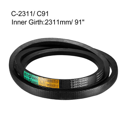 Harfington Drive V-Belts Inner Girth Industrial Rubber Transmission Belts