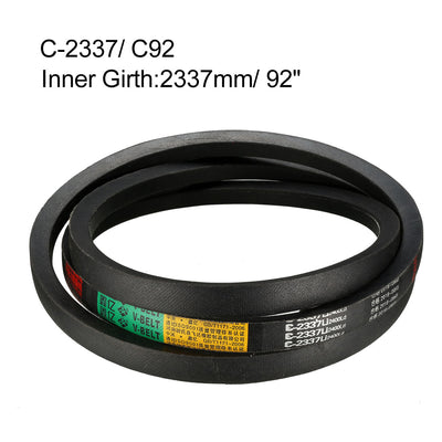 Harfington Drive V-Belts Inner Girth Industrial Rubber Transmission Belts