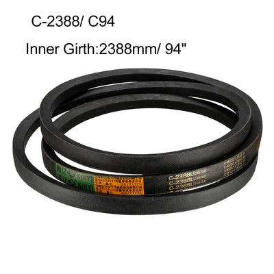 Harfington Drive V-Belts Inner Girth Industrial Rubber Transmission Belts