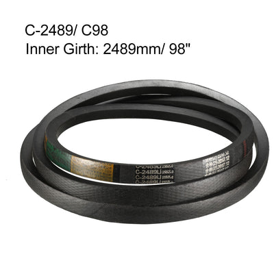 Harfington Drive V-Belts Inner Girth Industrial Rubber Transmission Belts