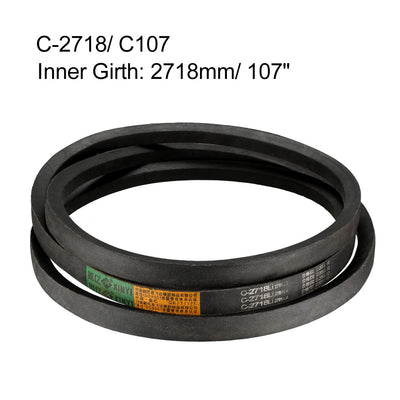 Harfington Drive V-Belts Inner Girth Industrial Rubber Transmission Belts