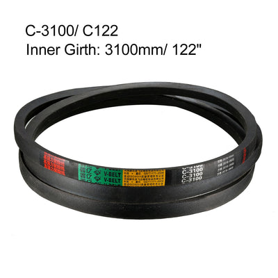 Harfington Drive V-Belts Inner Girth Industrial Rubber Transmission Belts