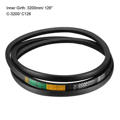 Harfington Drive V-Belts Inner Girth Industrial Rubber Transmission Belts