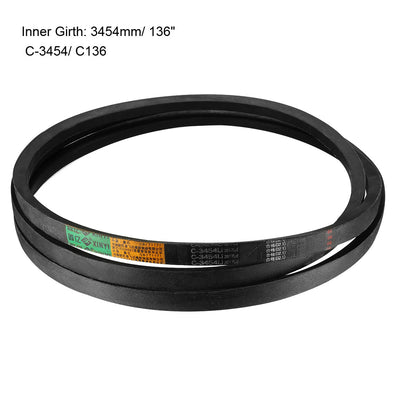 Harfington Drive V-Belts Inner Girth Industrial Rubber Transmission Belts