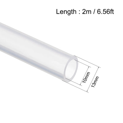 Harfington Silicone Tubing Silicone Rubber Tube Air Hose Pipe for Pump Transfer