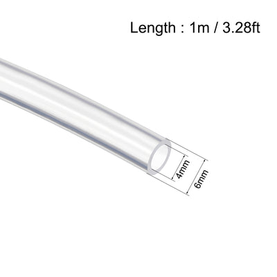 Harfington Silicone Tubing Silicone Rubber Tube Air Hose Water Pipe for Pump Transfer