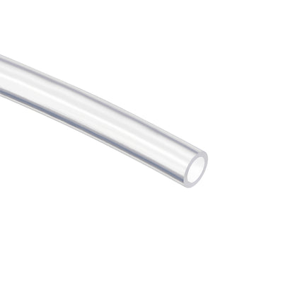 Harfington Silicone Tubing 5mm ID X 7mm OD 6.56ft 2m Silicon Rubber Tube Air Hose Pipe for Pump Transfer Clear