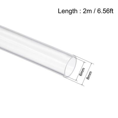 Harfington Silicone Tubing Silicone Rubber Tube Air Hose Pipe for Pump Transfer