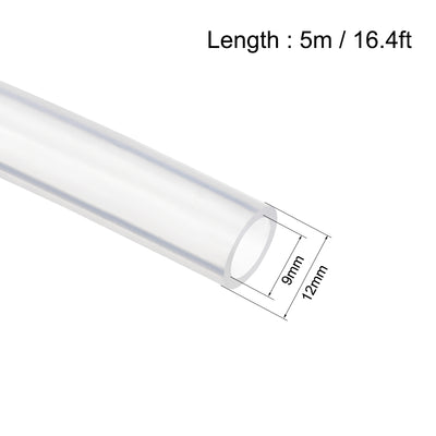 Harfington Silicone Tubing Silicone Tube Air Hoses Water Pipe for Pump Transfer