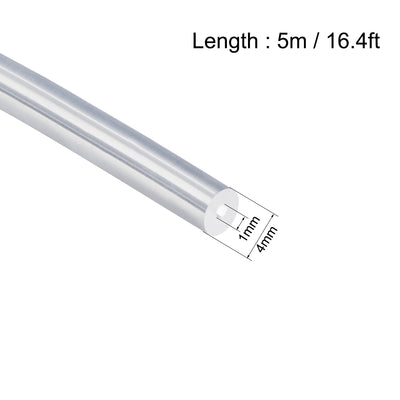 Harfington Silicone Tubing Silicone Tube Air Hoses Water Pipe for Pump Transfer