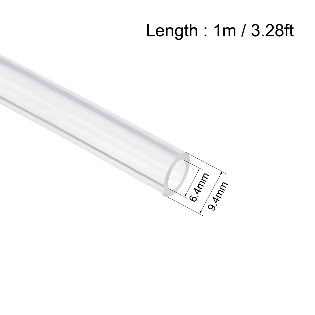 Harfington Silicone Tubing Silicone Rubber Tube Air Hoses Water Pipes