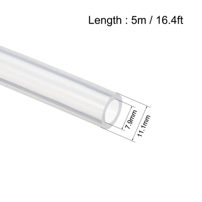 Harfington Silicone Tubing Silicone Tube Air Hoses Water Pipe for Pump Transfer