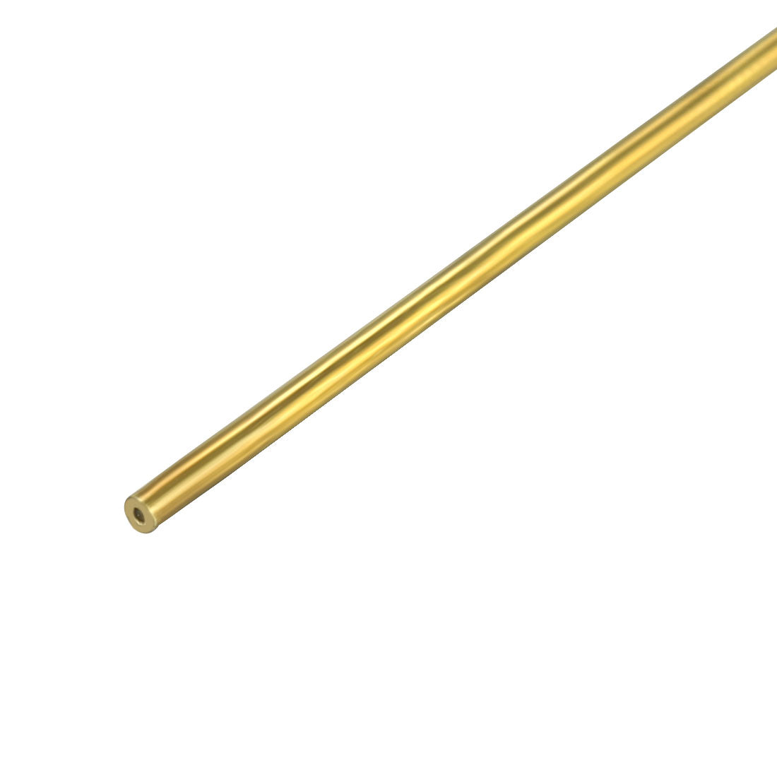 Harfington 0.2mm x 0.6mm x 500mm Brass Pipe Tube Round Bar Rod