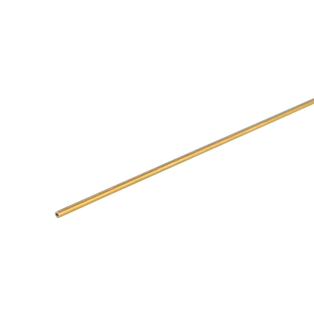Harfington 0.2mm x 0.5mm x 500mm Brass Pipe Tube Round Bar Rod