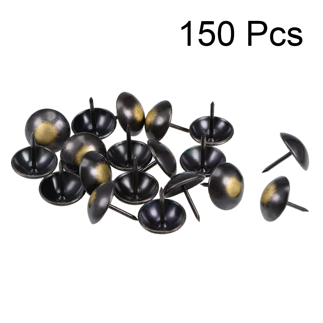 Harfington Upholstery Nails Tacks Antique Round Thumb Push Pins 150Pcs