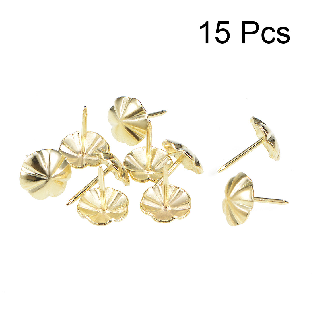 Harfington Upholstery Nails Tacks Antique Thumb Push Pins 15Pcs