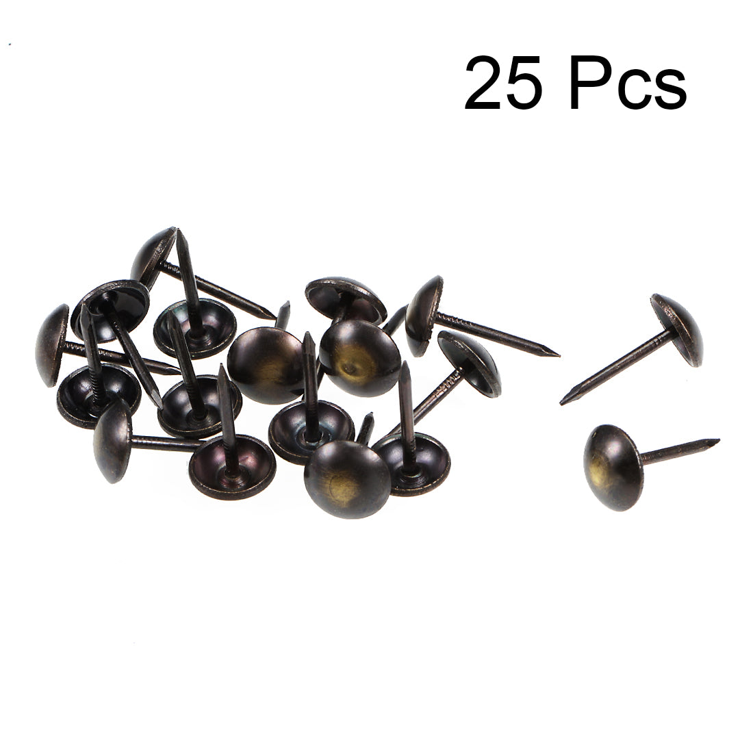 Harfington Upholstery Nails Tacks Antique Round Thumb Push Pins 25Pcs