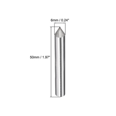 Harfington Diamond Grinding Wheel Dresser Tapered Point Dressing Tool for Truing Deburring