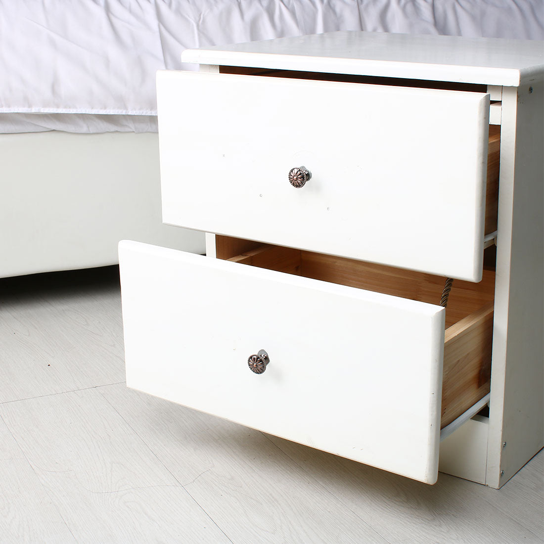 Harfington Drawer Knobs Metal Round Pull Handle for Dresser Cabinet 24mm 10pcs