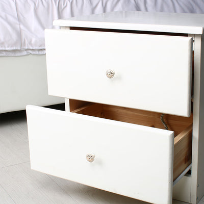 Harfington Drawer Knobs Metal Round Pull Handle for Dresser Cabinet 24mm 10pcs