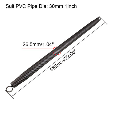 Harfington 2PCS Spring Pipe Bender for PVC Pipe
