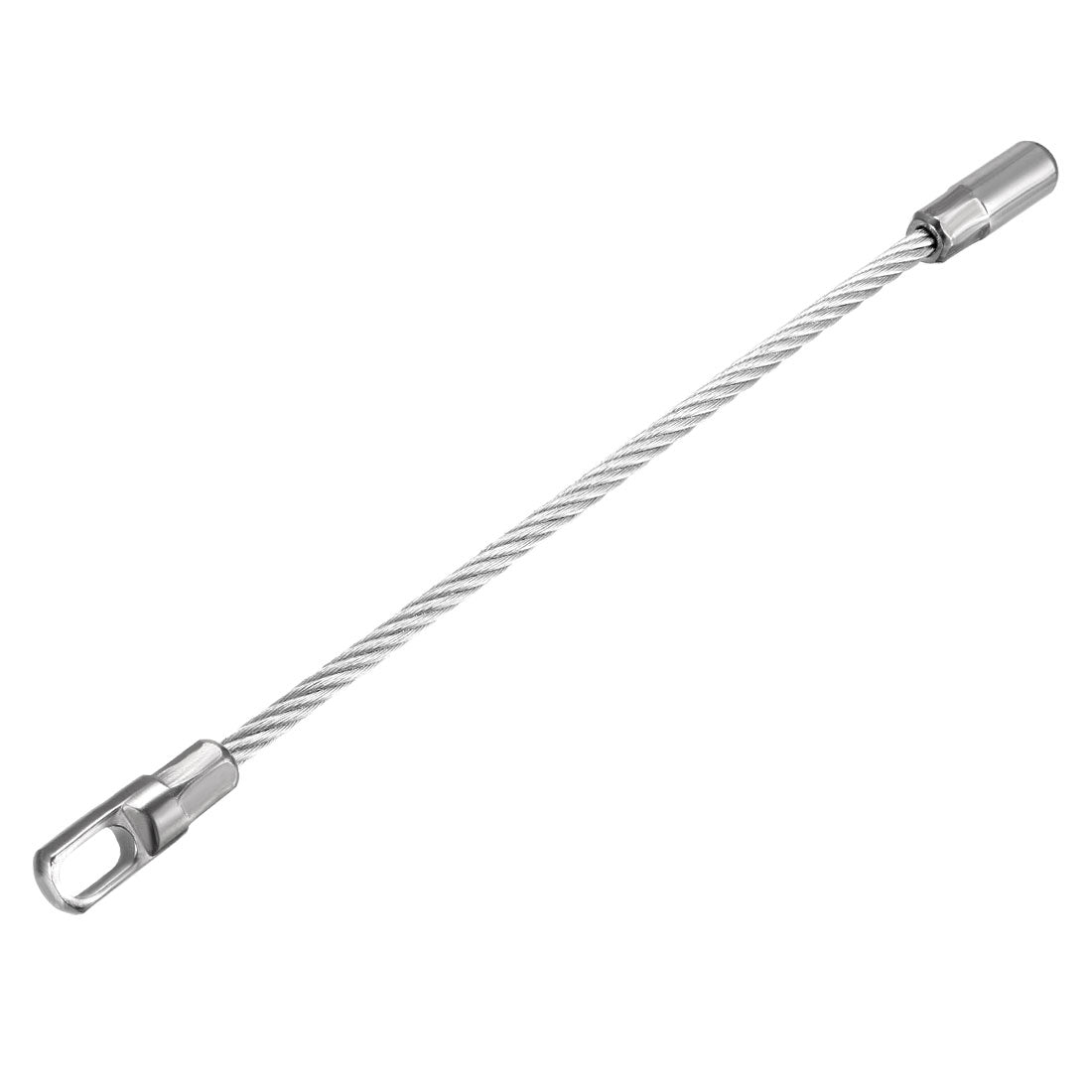 Harfington 155mm Flexible Fish Tape Leader Wire Cable Puller for 6.5mm Wire Puller