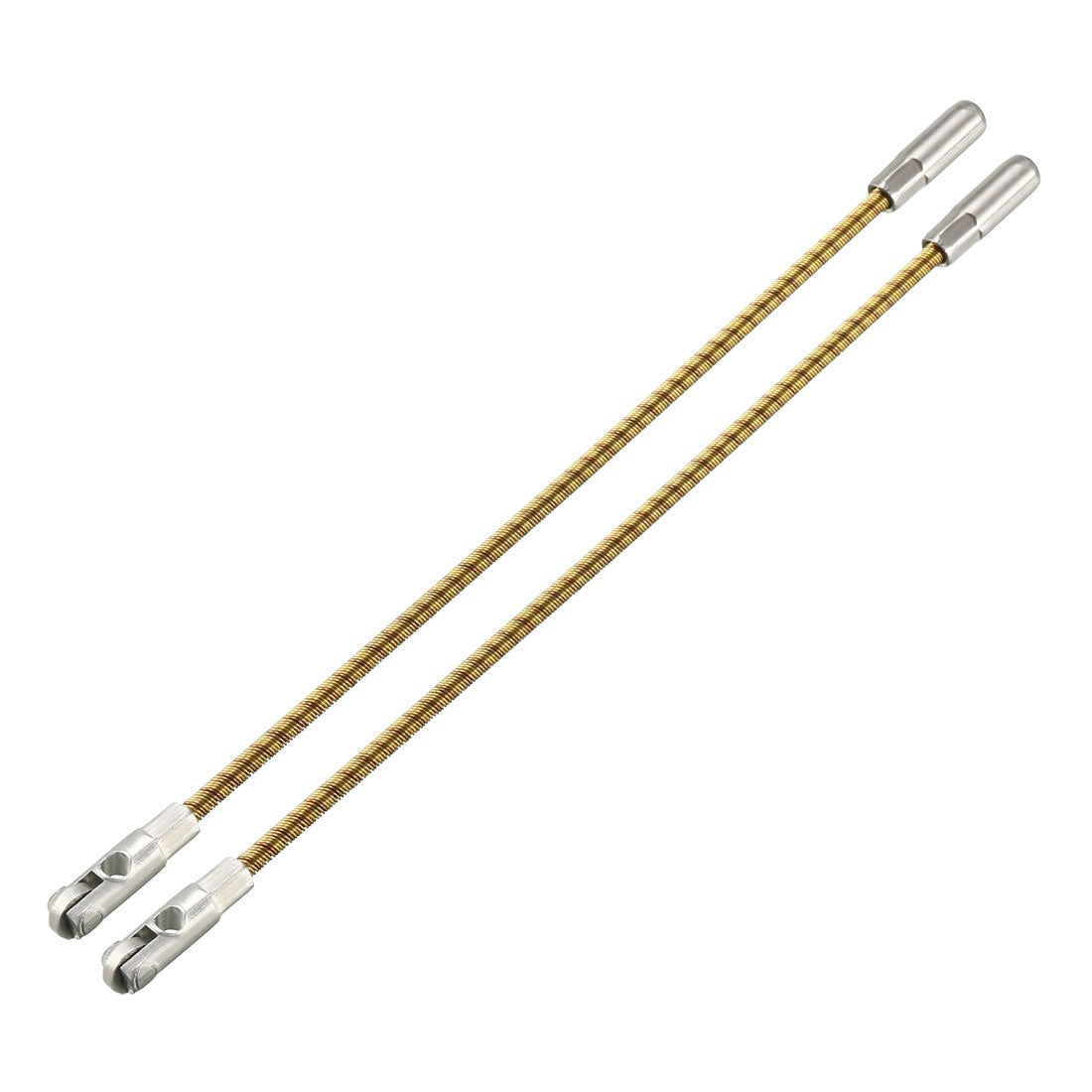 Harfington 2PCS 170mm/6.69" Fish Tape Leader Cable Puller with Roller for 3mm Wire Puller