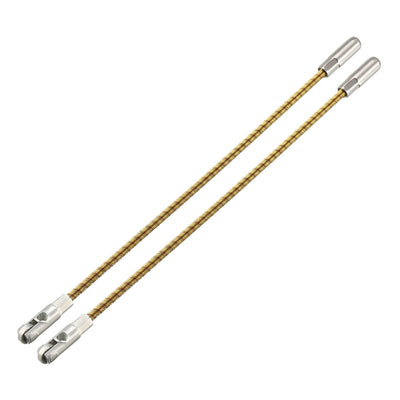 Harfington 2PCS 170mm/6.69" Fish Tape Leader Cable Puller with Roller for 3mm Wire Puller