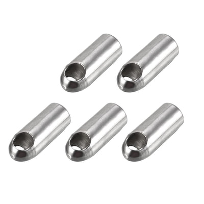 Harfington 5PCS Fish Tape Replacement Leader Warhead for 6.5mm Wire Puller 22.5mm Length