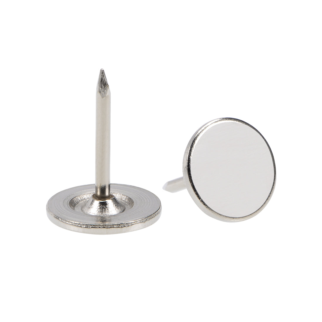 Harfington Upholstery Nails Tacks Flat Head Furniture Nails Pin 25 Pcs