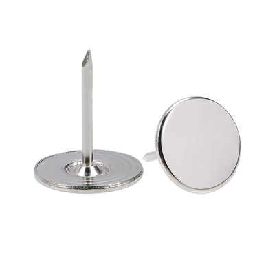 Harfington Upholstery Nails Tacks Flat Head Furniture Nails Pin 25 Pcs