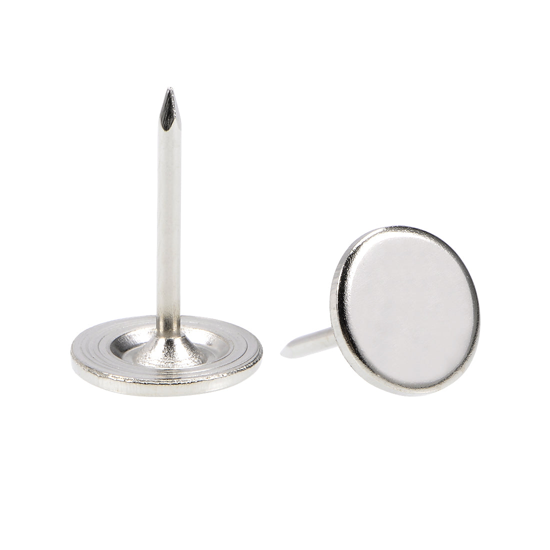 Harfington Upholstery Nails Tacks Flat Head Furniture Nails Pins 15 Pcs