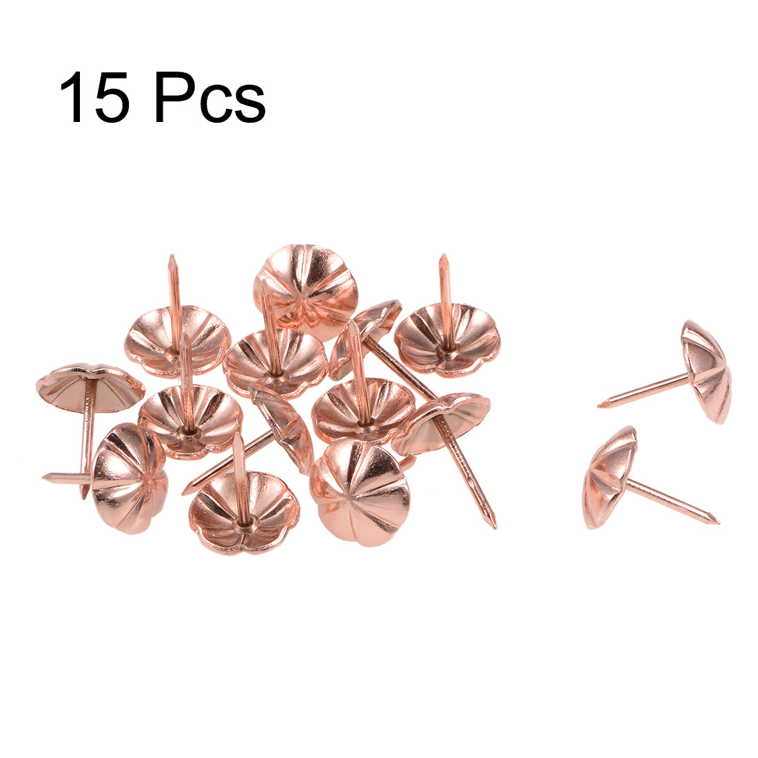 Harfington Upholstery Nails Tacks Antique Thumb Push Pins 15Pcs