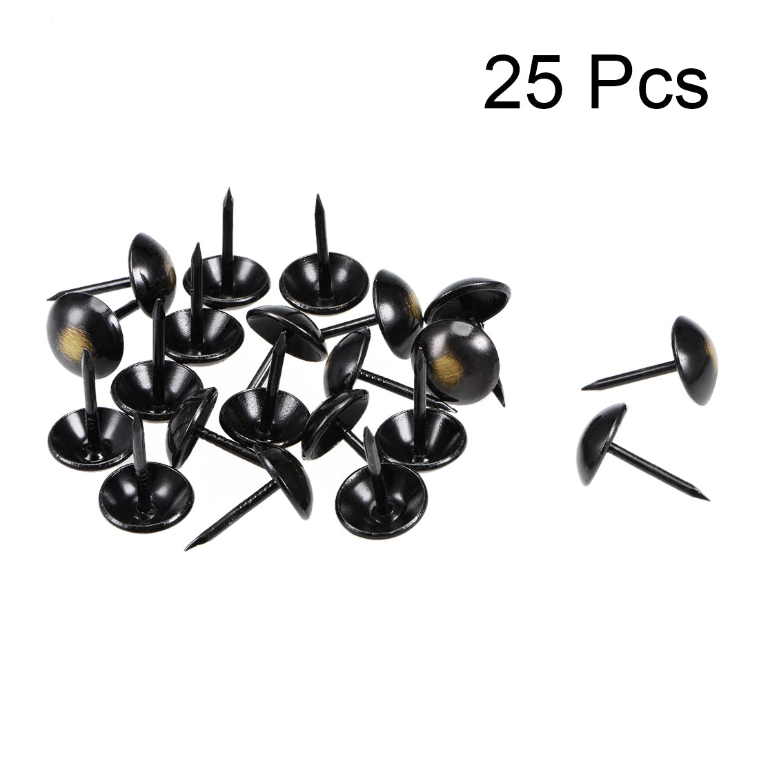 Harfington Upholstery Nails Tacks Antique Round Thumb Push Pins 25Pcs