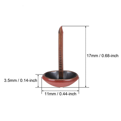 Harfington Upholstery Nails Tacks Round Head Thumb Push Pins