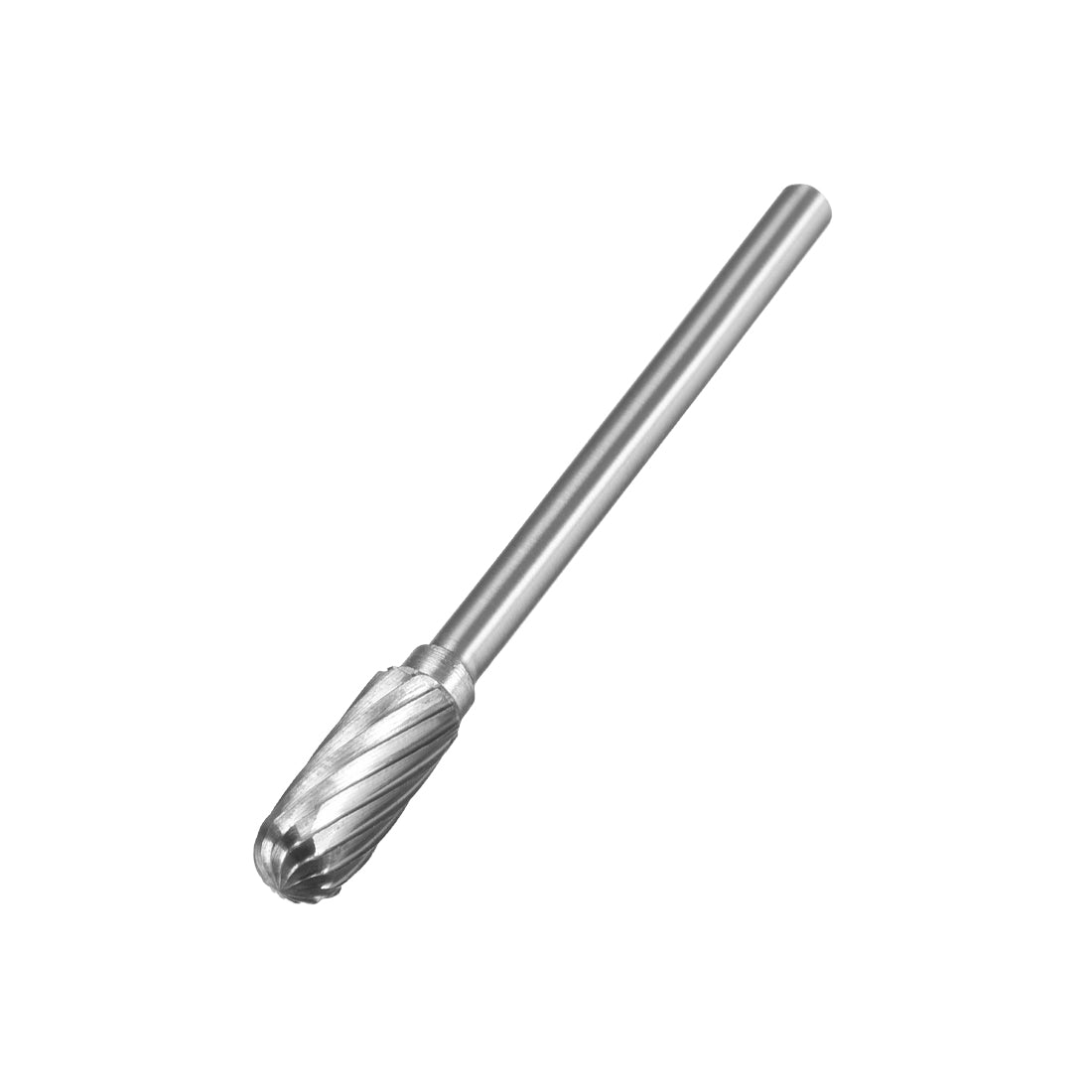 Harfington Single Cut Rotary Burrs File Radius Cylinder Shape w 1/8" Shank 5 mm Head Size
