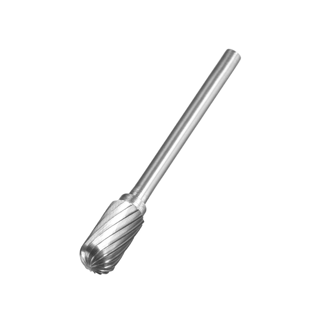 Harfington Single Cut Rotary Burrs File Radius Cylinder Shape w 1/8" Shank 1/4" Head Size