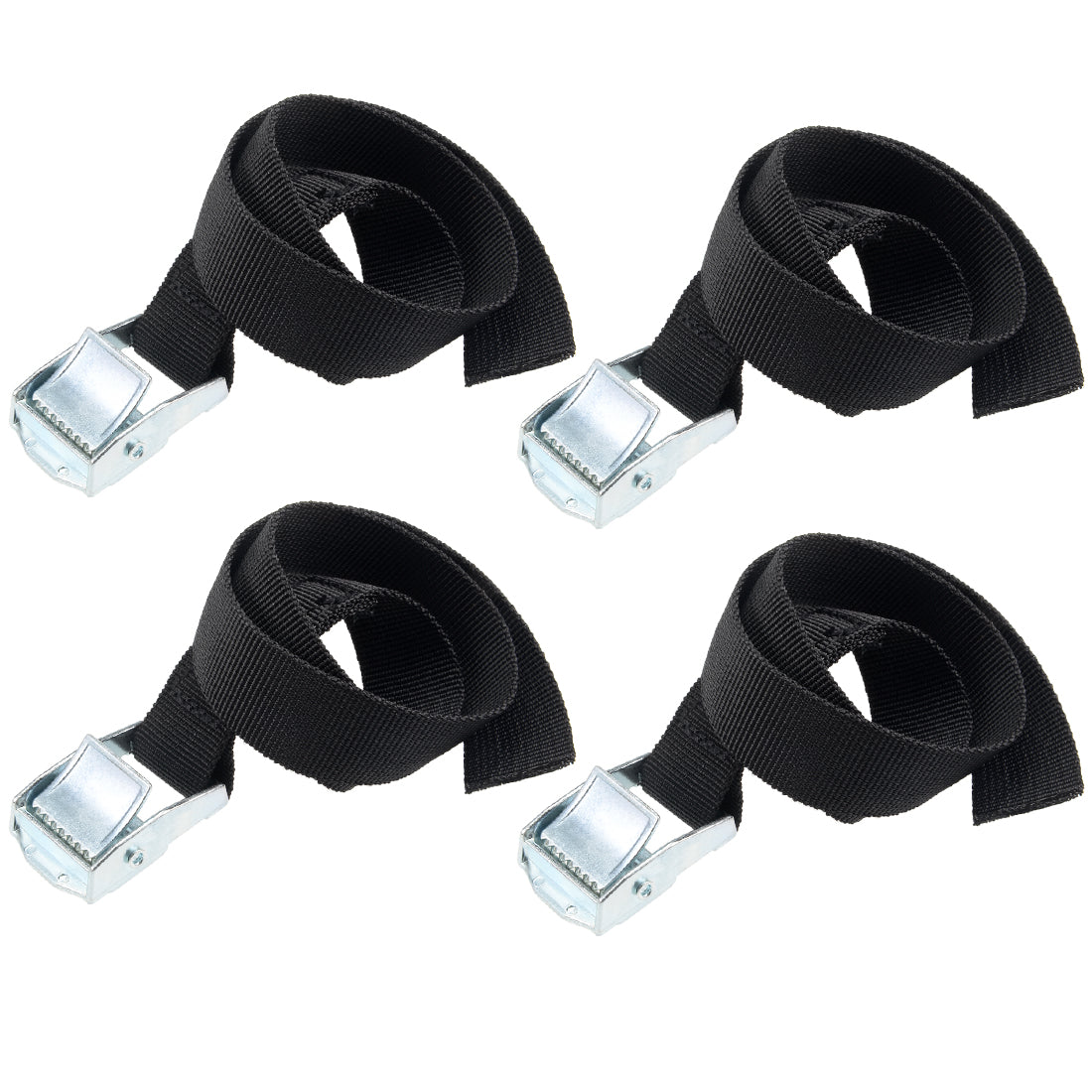 Harfington Lashing Strap M x mm Cargo Tie Down Straps Buckle Working Load up to kg 4pcs