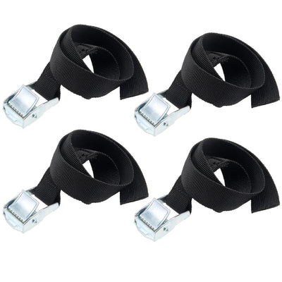 Harfington Lashing Strap M x mm Cargo Tie Down Straps Buckle Working Load up to kg 4pcs