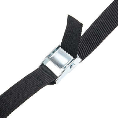 Harfington Cam Buckle Tie Down Lashing Strap Mx mm  Load Cap for Moving Cargo, Pack of 1