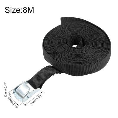 Harfington Cam Buckle Tie Down Lashing Strap for Moving Cargo, Pack of 1