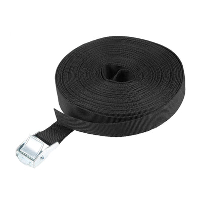 Harfington Cam Buckle Tie Down Lashing Strap Mxmm Kg Load Cap for Moving Cargo, Pack of 1