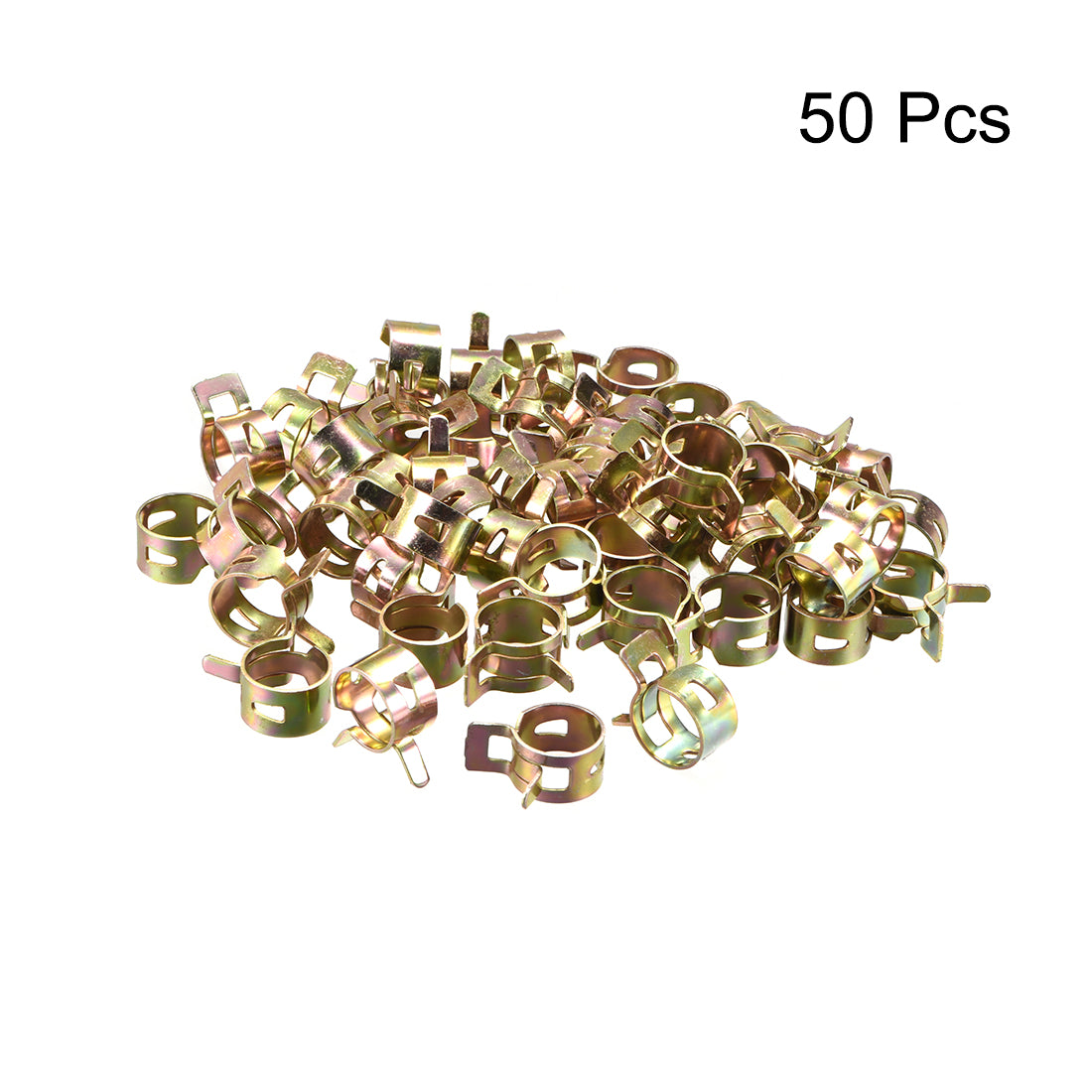 Harfington Hose Clamps, Spring Band Type Clips for Fuel Line Replacement