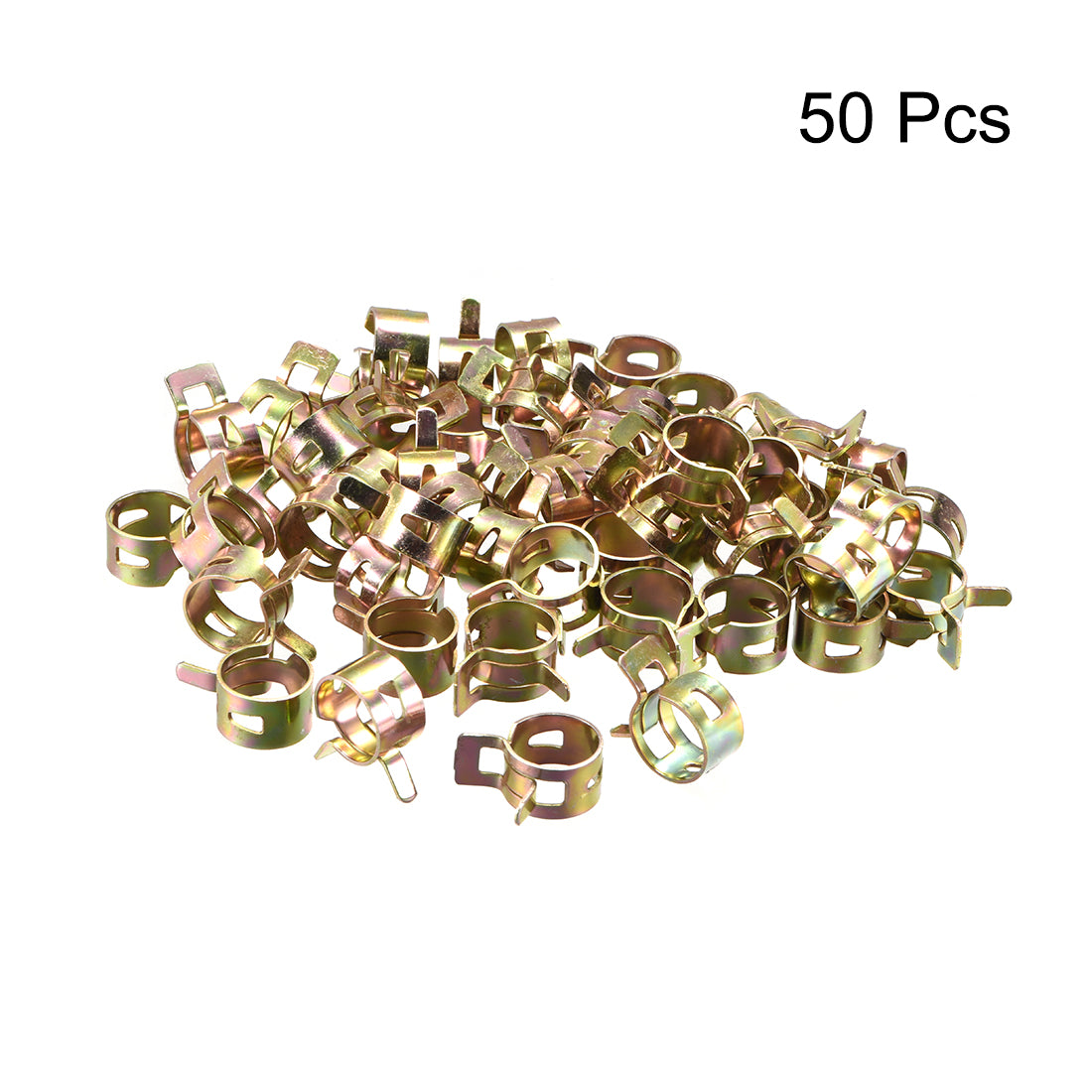 Harfington Hose Clamps, Spring Band Type Clips for Fuel Line Replacement