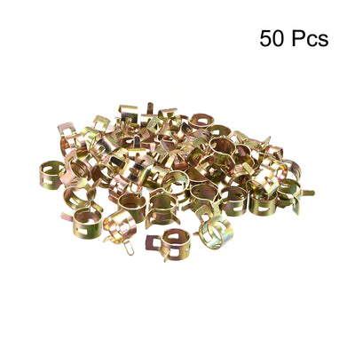 Harfington Hose Clamps, Spring Band Type Clips for Fuel Line Replacement