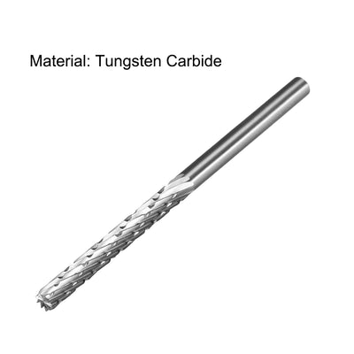 Harfington HSS Rotary Files Single Cut Ball Shape 2pcs